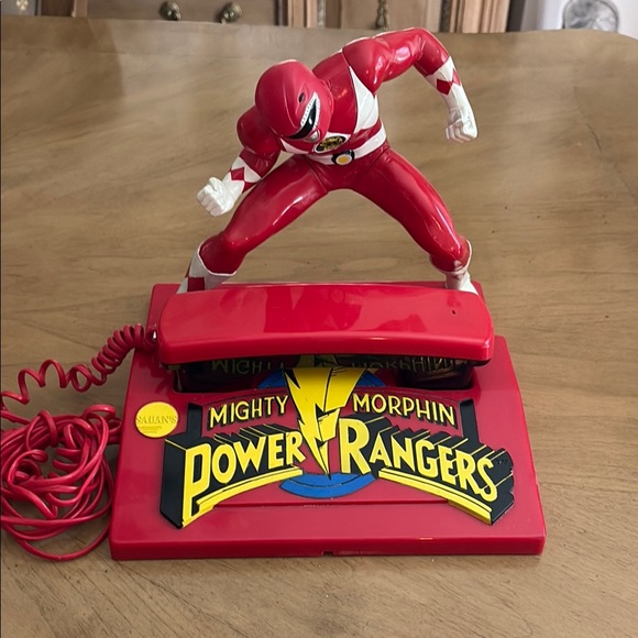 Power Rangers Red Telephone - Picture 1 of 3